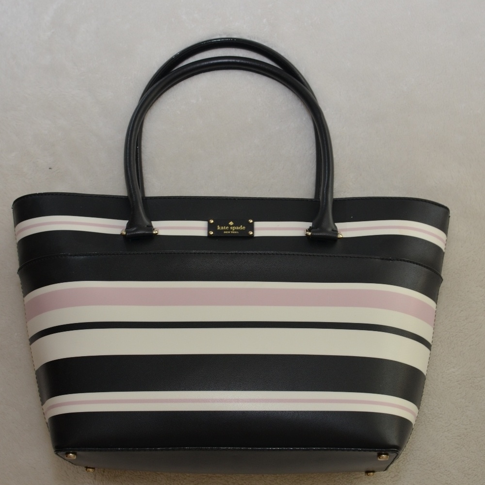 Kate Spade Tote Sm. Margareta Groovy St Stripe NWT